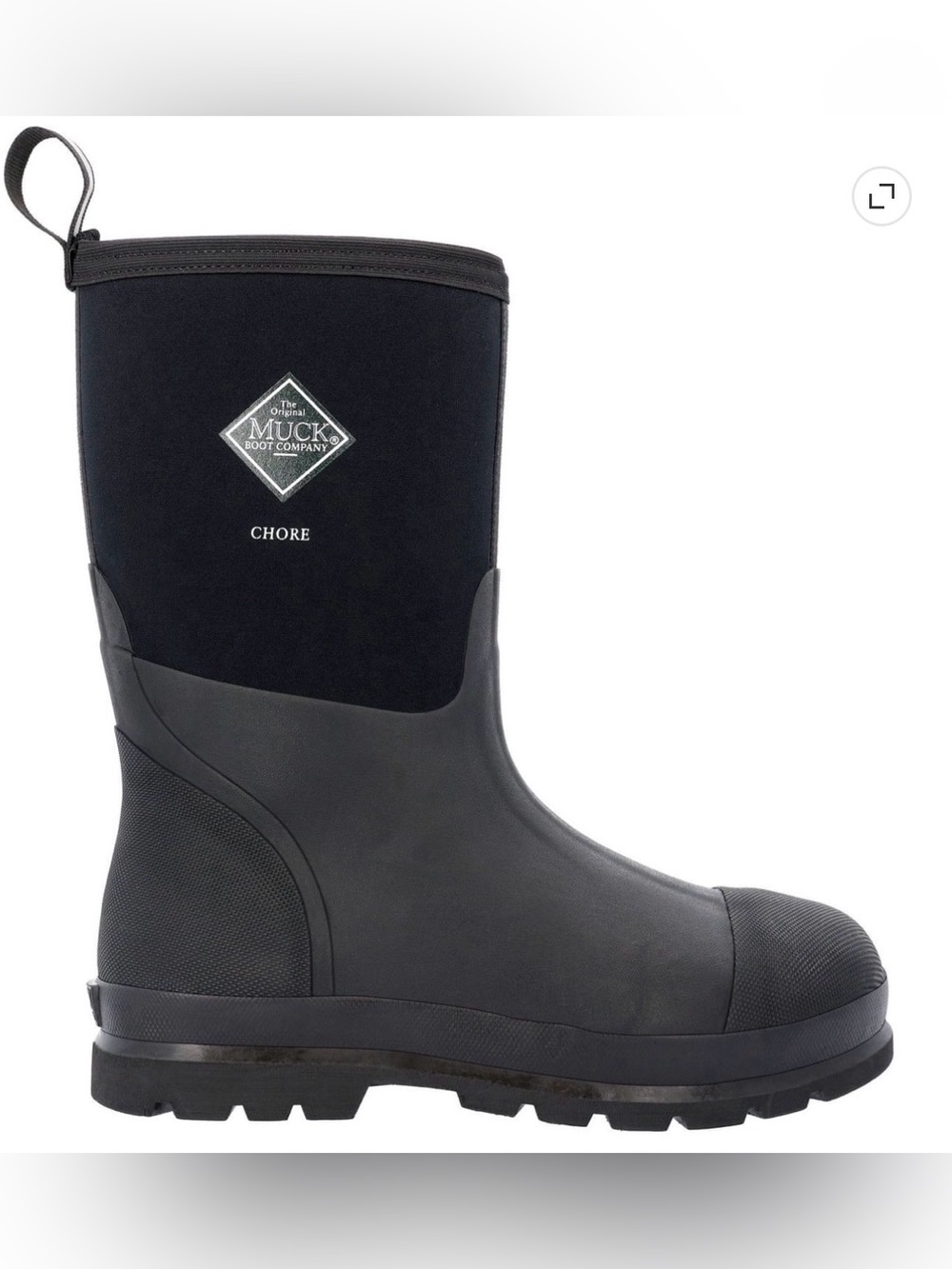 Muck Boot Company Chore Men's Black Waterproof Work Boot